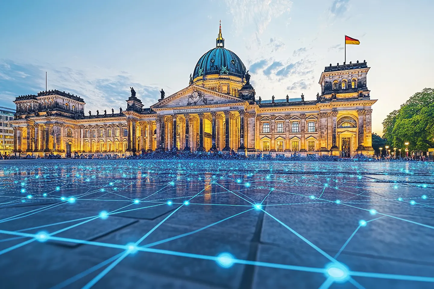Photo du Reichstag à Berlin, Allemagne