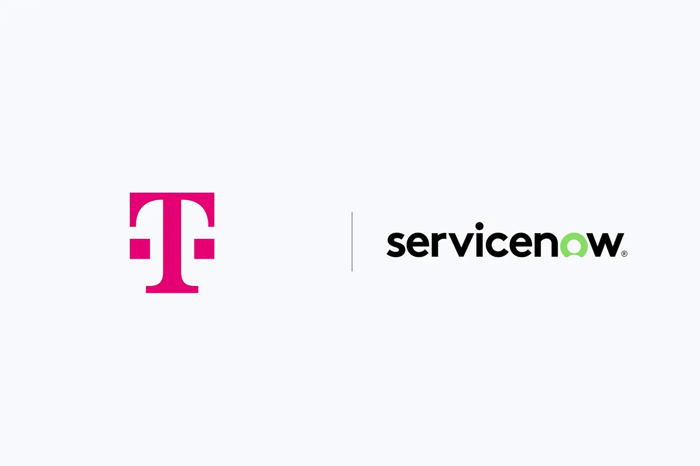 Logotipo de Telekom, logotipo de ServiceNow