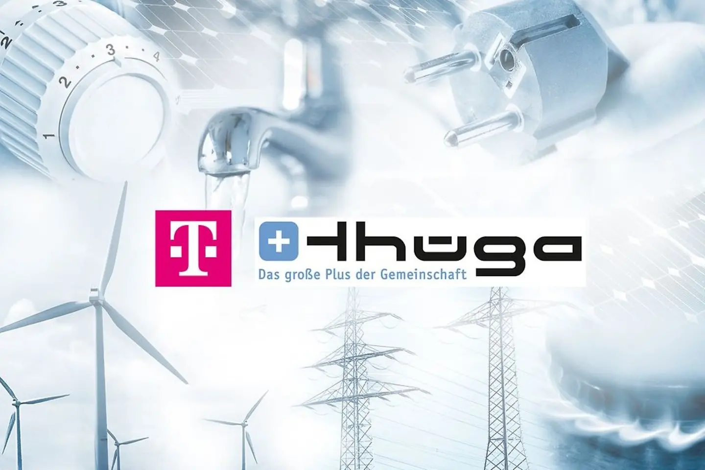 Telekom Logo, Thüga Logo