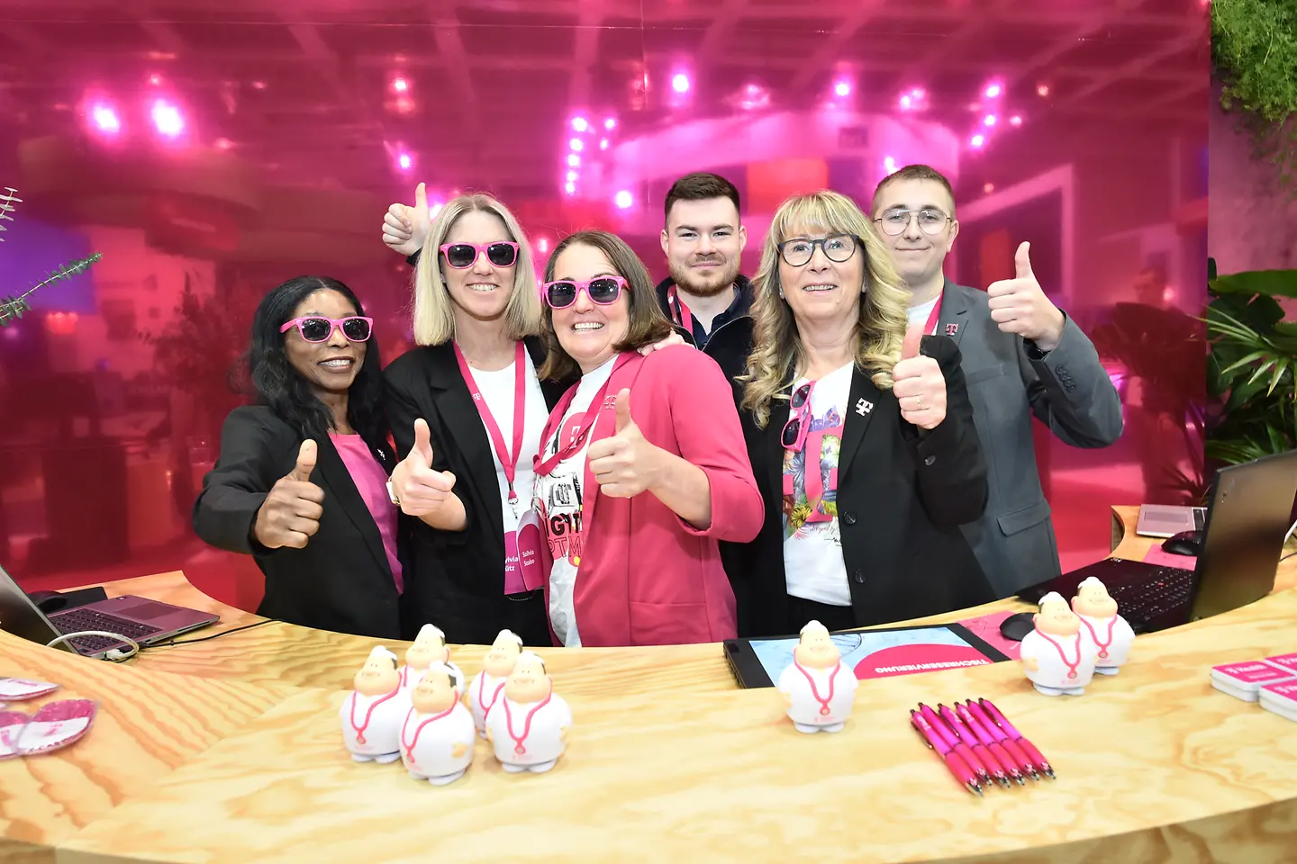 Welcome team at DMEA 2026 in Berlin