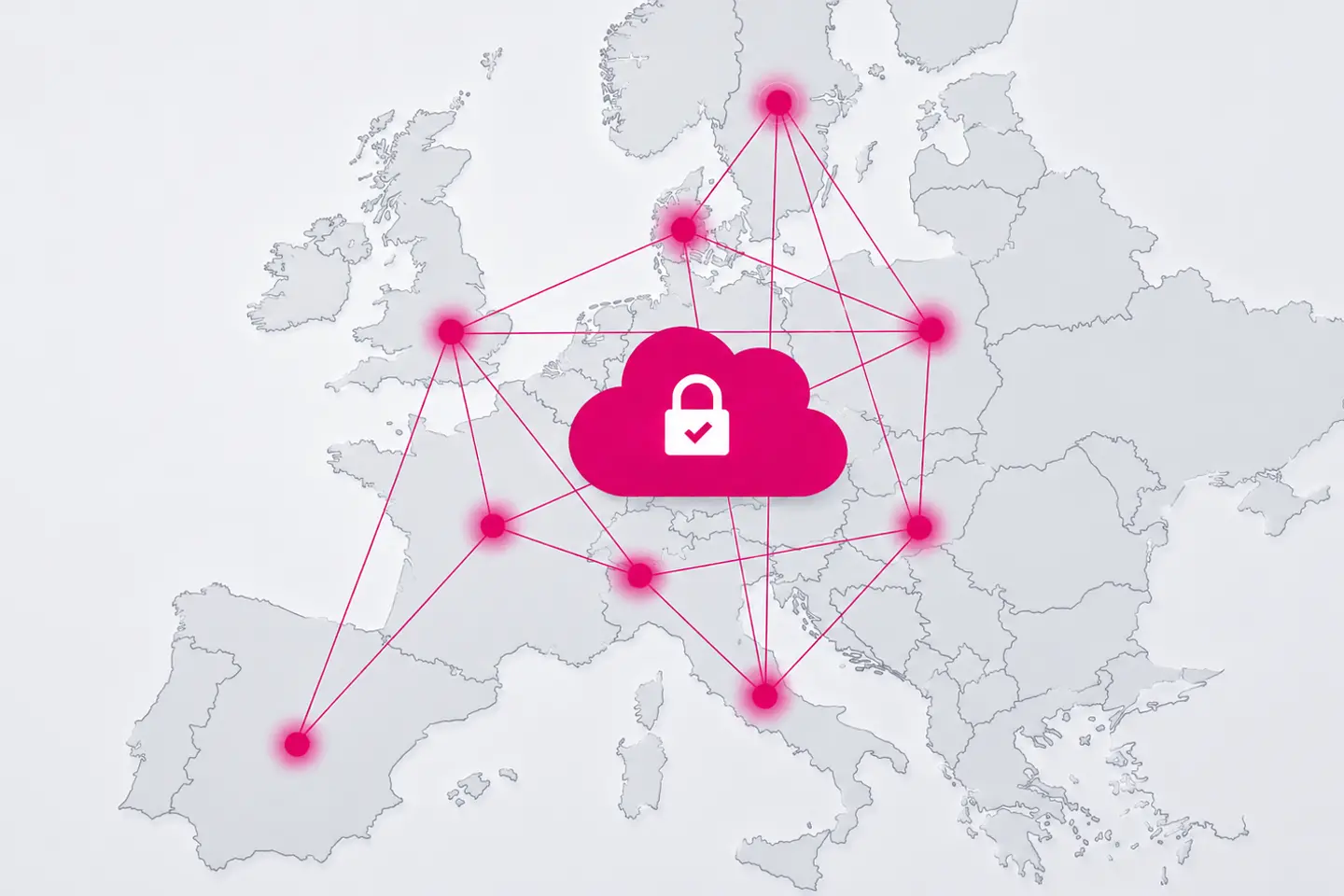 AI-generated image - Sovereign Cortex with T Security: Data sovereign protection for Europe