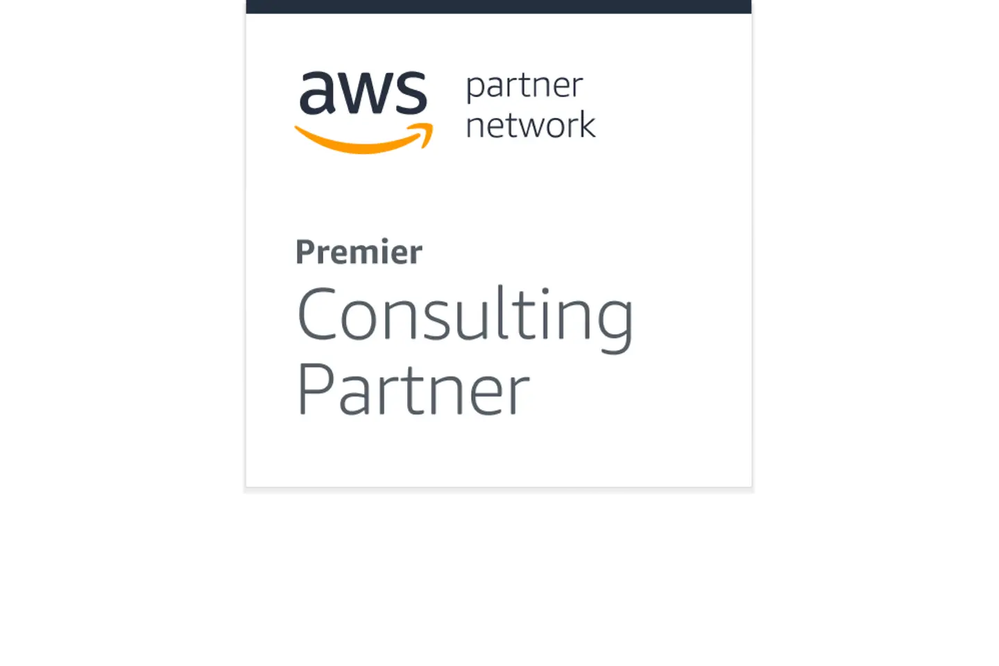AWS Partner Network – Premier Consulting Partner
