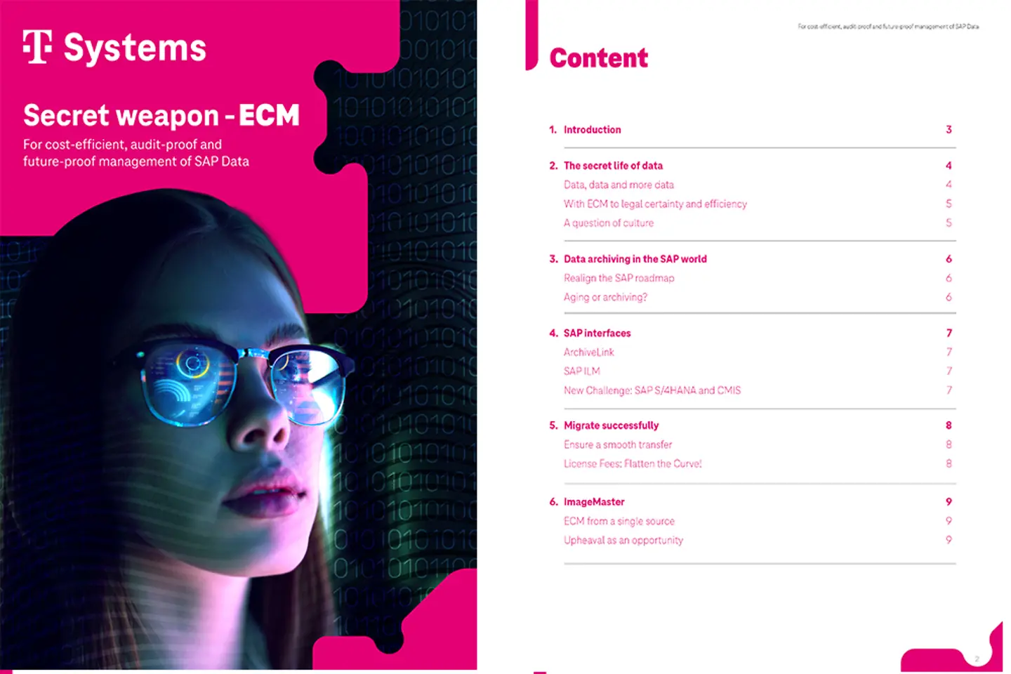 Cover as screenshot: White paper: ECM – the secret weapon 